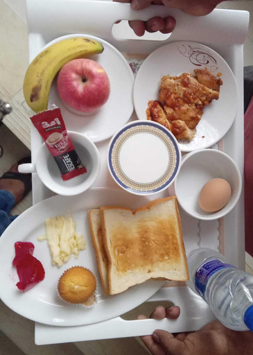 Breakfast meal 2, Unique Village, Pabna