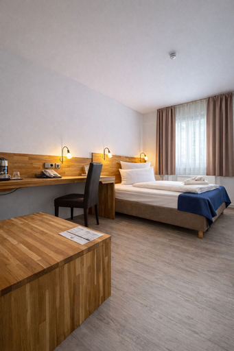 View from room 4, Luna Inn, Stuttgart