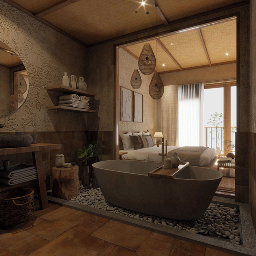 Bathroom 2, La Lua Resort Ninh Binh, Hoa Lư