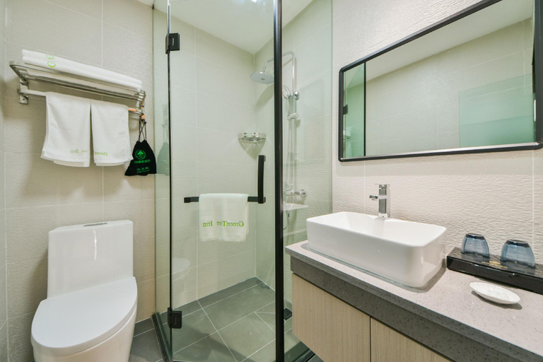 Bathroom 3, Green Tree Inn Dali Railway Station Erhai Park, Dali Bai
