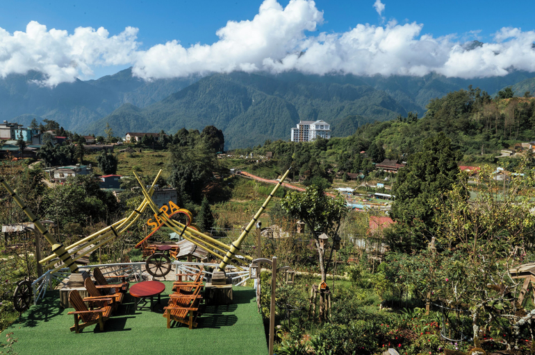 Aerial view, The Mong Garden Homestay SaPa, Sa Pa