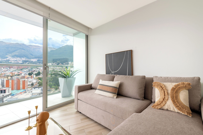 Living area 5, Edificio One by Host Ecuador, Quito