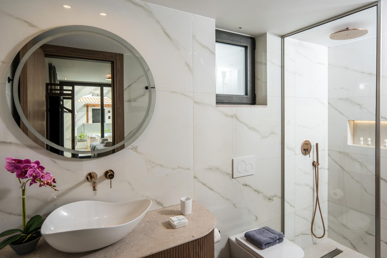 Bathroom 5, Vaya Suites by Omilos Hotels, Crete