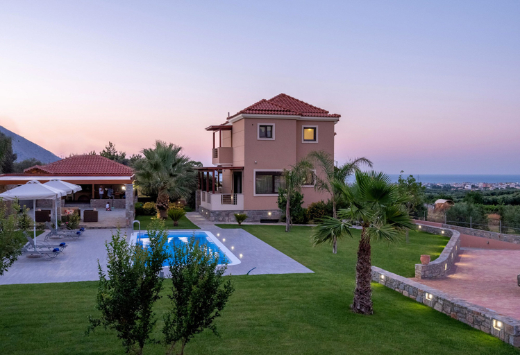Exterior & Views 2, Luxurious Villa David, Crete