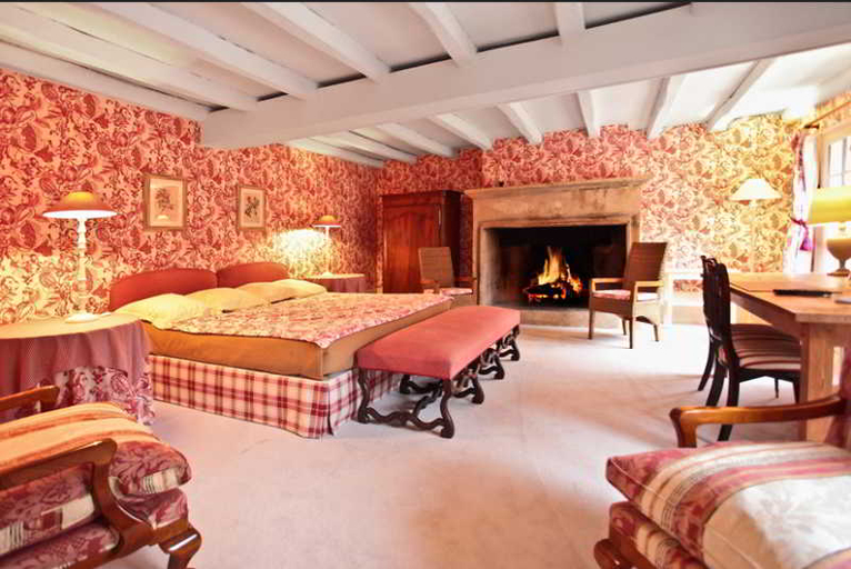 Bedroom 3, Hotel Le Manoir de Bellerive, Dordogne