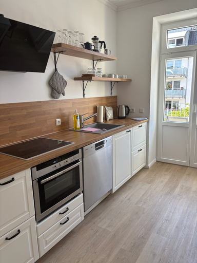Private kitchen 2, Apartment Bake9 - Tide, Cuxhaven