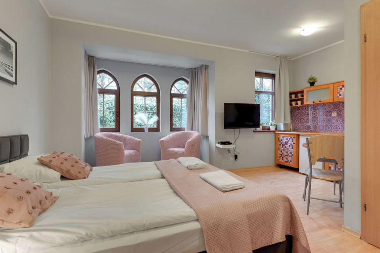 Room 3, Zacisze Centrum 2 9 12byGrand Apartments, Sopot