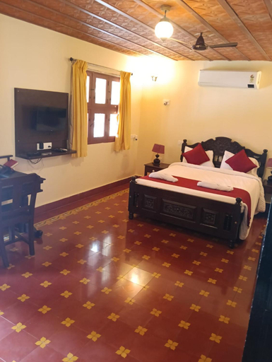 Bedroom 2, Chettinad Heritage and Wellness resorts, Pudukkottai