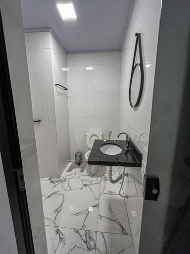 Bathroom 3, Hotel WM, Teresina de Goiás