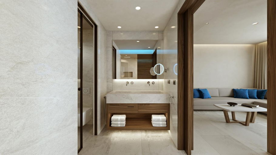 Bathroom 3, Nana Royal Premium Resort & Spa, Crete