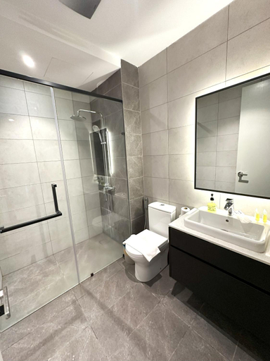 Bathroom 3, Visitors Axon Residence Bukit Bintang KL, Kuala Lumpur