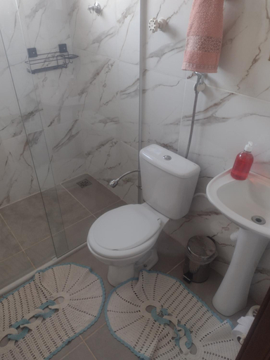 Bathroom, chaler Sao Jorge, São Pedro