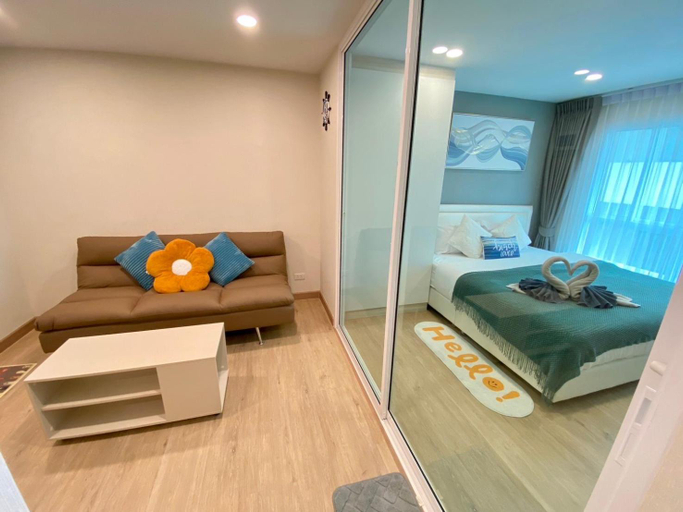 Bedroom 2, The East ville Bangsaen, Muang Chon Buri