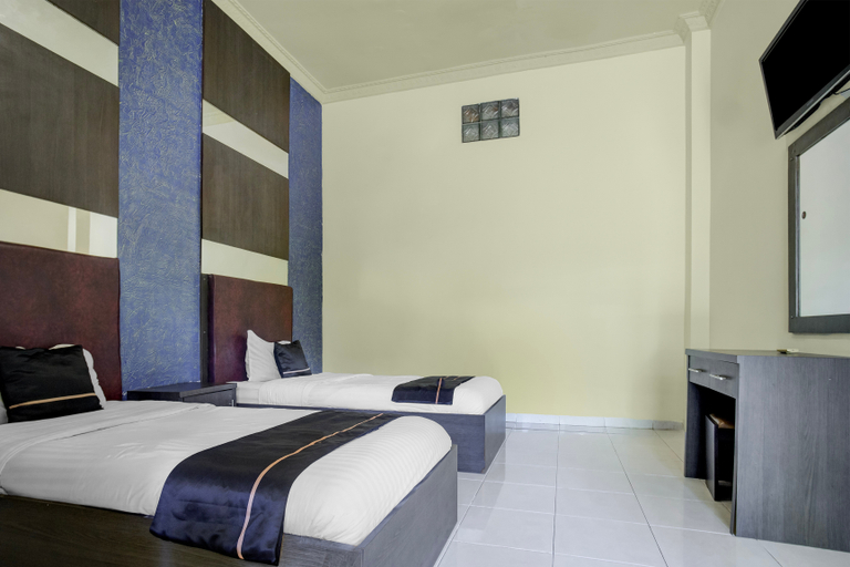 Bedroom 4, Hotel O near Universitas Widya Dharma formerly Nugraha Residence, Palembang