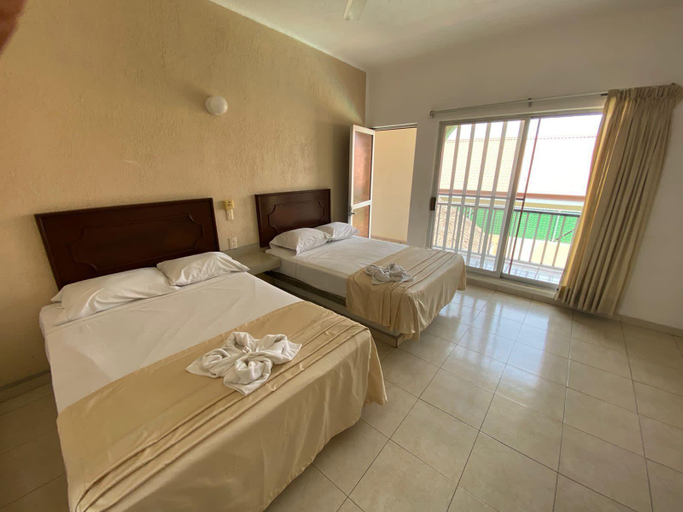 Bedroom 2, Hotel Rio Balsas, Manzanillo