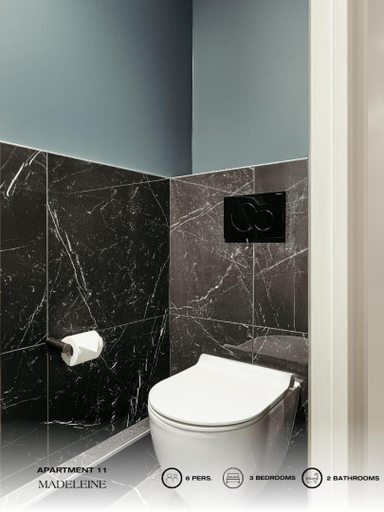 Bathroom 3, Beauquartier - Madeleine, Paris