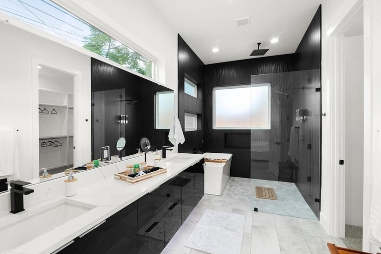 Bathroom 3, Dallas Luxury Modern House, Dallas