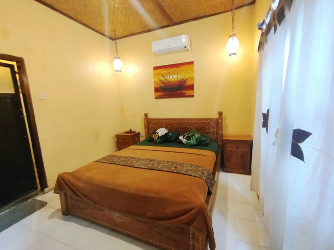 Bedroom, Bale Sasak Bungalow, Lombok