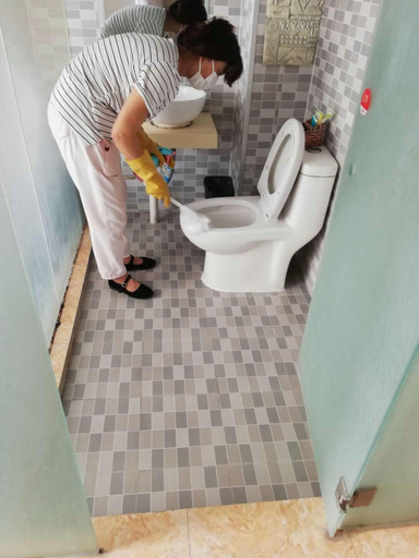 Bathroom 2, Monochrome Hotel Rizhao Suning Plaza Bus Station, Rizhao