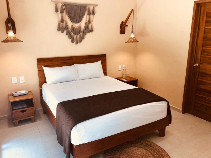 Bedroom 2, Hotel CasaBakal - A pie de Laguna - Bacalar, Othón P. Blanco