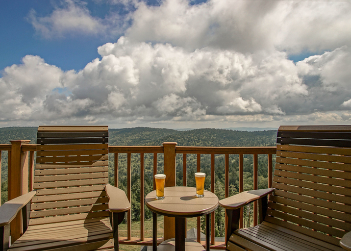 View from room 3, Soaring Eagle #404: 3 Bedroom 2 Bath Corner Penthouse, Pocahontas
