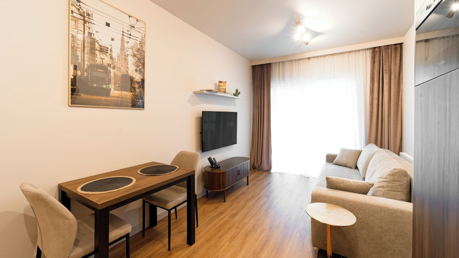 Living area 5, Apartamenty Sun & Snow Nad Odrą, Szczecin