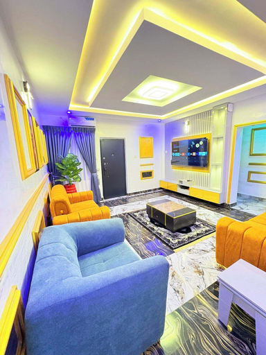 Living area, De Leo Apartment, Enugu East