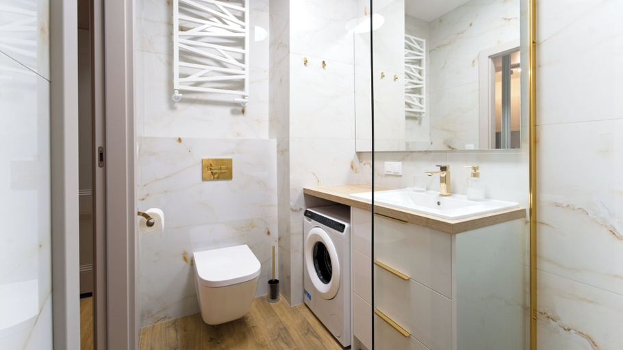Bathroom 3, Apartamenty Sun & Snow Nad Odrą, Szczecin