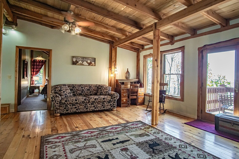 Living area 2, Autumn Escape Indoor Plunge Pool + 22 Guests, Pocahontas