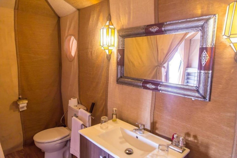 Bathroom, Kalimba Luxury Desert camp, Errachidia