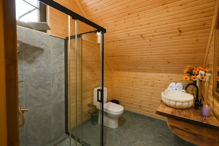 Bathroom 5, White Country Villages Hotel, Antalya