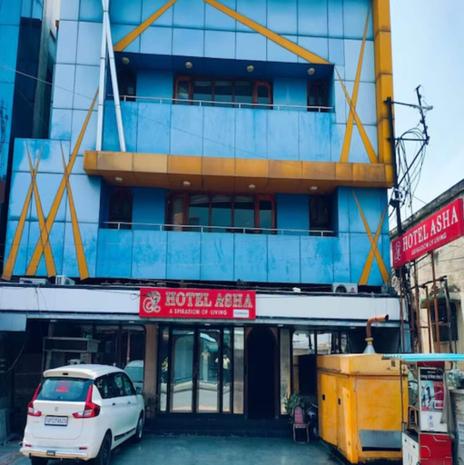 Front of property, Hotel Asha, Lucknow