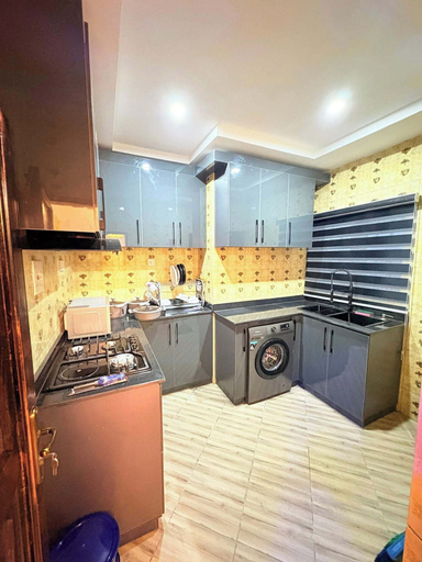Private kitchen, De Leo Apartment, Enugu East