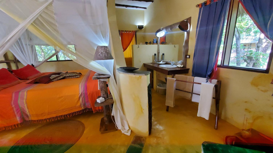 Bathroom, Eco Shamba Kilole, Mafia