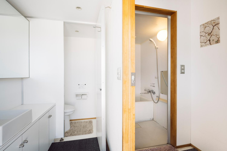Bathroom 3, guest house Active Life -YADO-, Ishinomaki