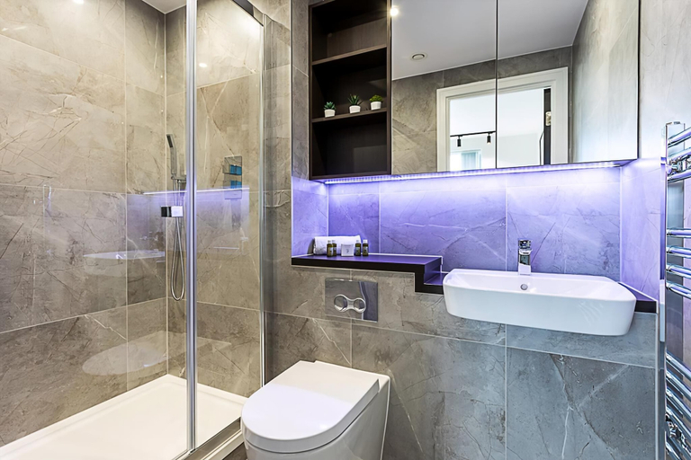 Bathroom 4, Icon Tower Flat IX, London