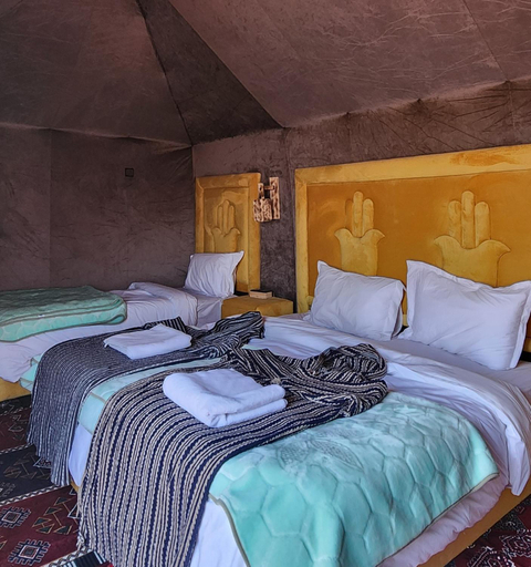 Bedroom 2, Tranquil gem luxury camp, Errachidia