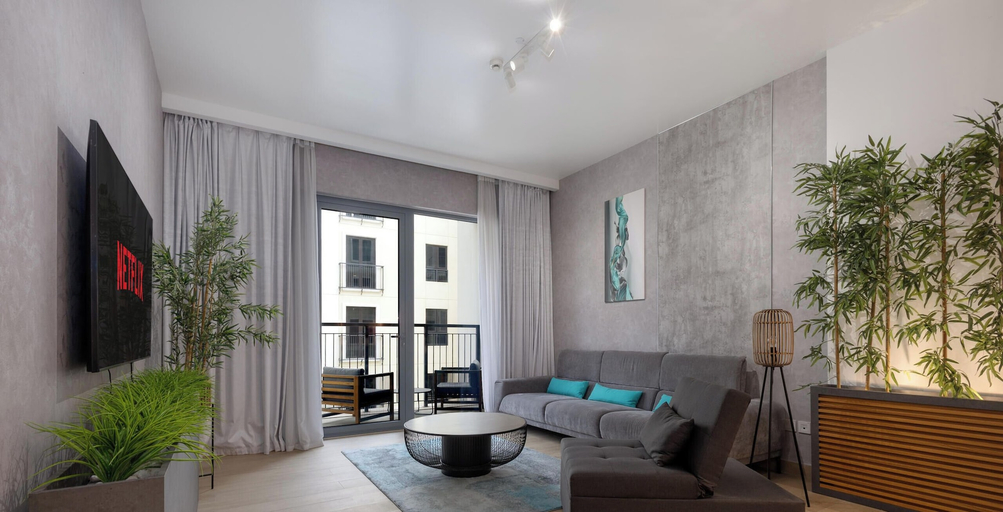 Living area 5, LUX The La Mer Beach Suite 5, Dubai