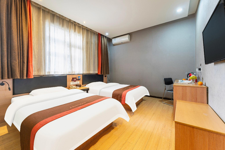 Bedroom 4, JUN Hotels Dezhou Decheng District Xinhu Park Pedestrian Street, Dezhou