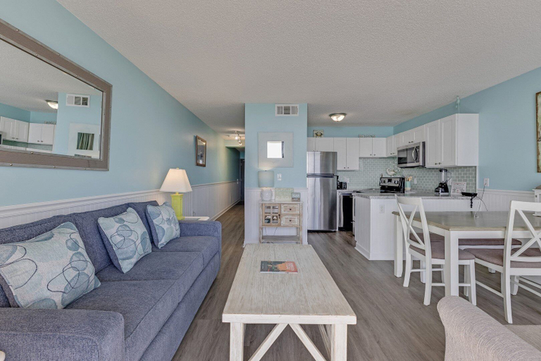 Living area 5, 0306 Oceanfront Oasis by Atlantic Towers, New Hanover
