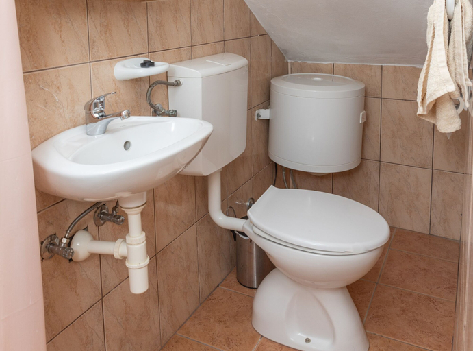 Bathroom 3, Apartments Sea Line, Blato