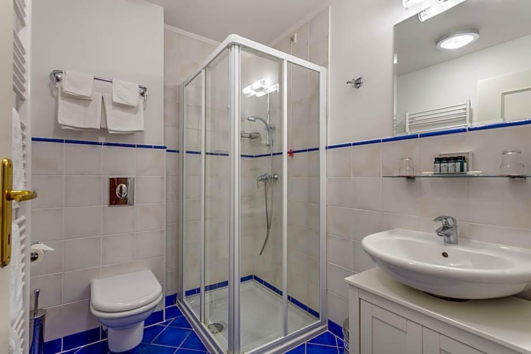 Bathroom 5, Hotel Triglav Bled, Bled