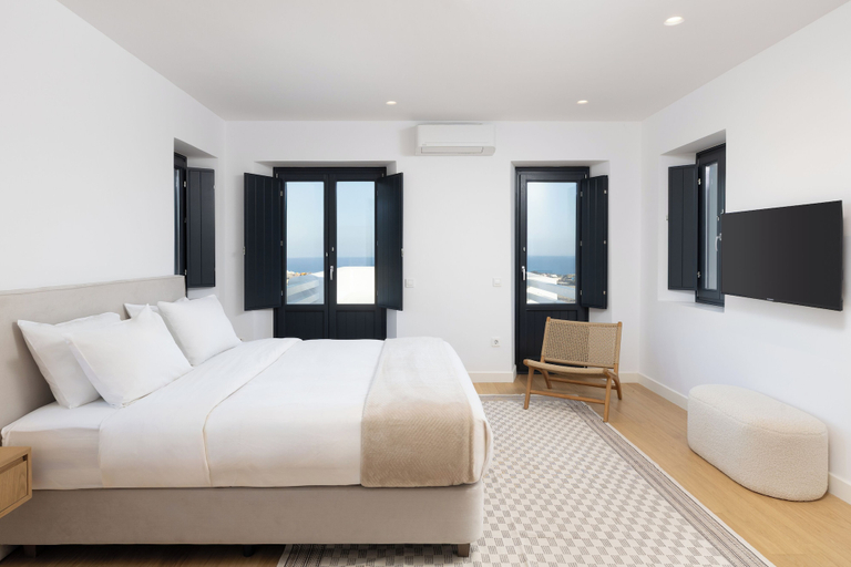 Bedroom 5, Santorini Vinery House, South Aegean