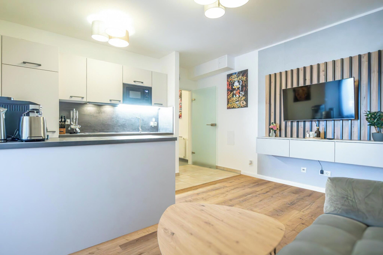 Living room 3, Ideal 2BR 1LR Apt for 6P Donaustadt, Wien