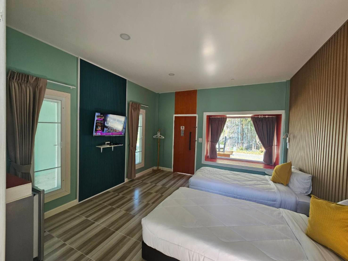 Bedroom, คุณเก้า รีสอร์ท, Non Sa-at