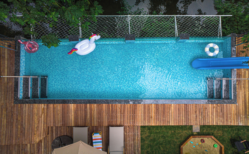 Children's pool 3, Mengxi Bieyuan Forest Resort Hotel, Huangshan