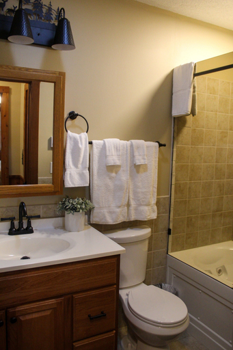 Bathroom, Whistlepunk 45- Modern Comfort With Mountain Charm-1 Bedroom, Pocahontas