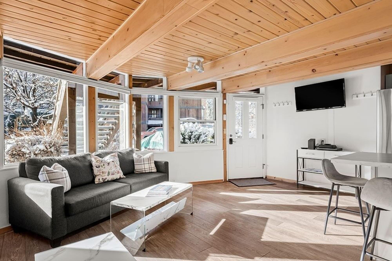 Living area 2, Central Aspen Condo Walk to Gondola & Ruby Park - LC5 by RedAwning, Pitkin