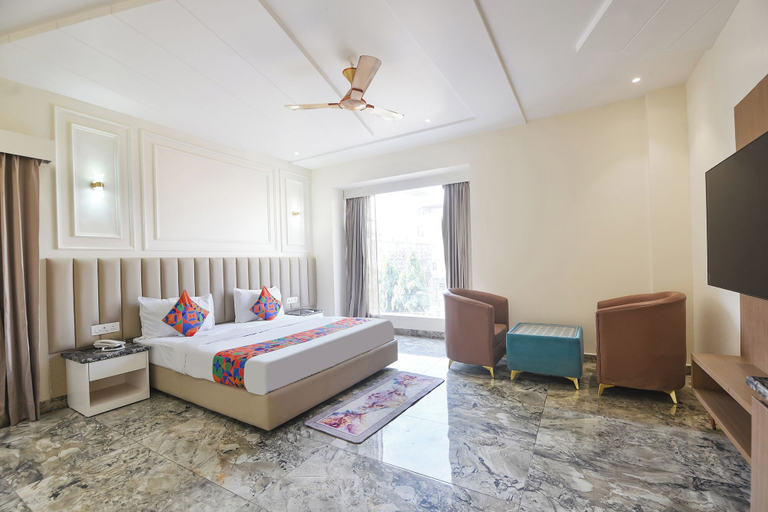 Bedroom 3, FabHotel Dev Palace I - Pitampura, Delhi