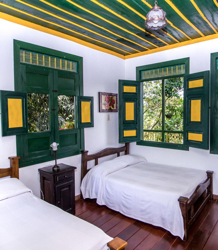 Bedroom 3, Finca Hotel El Palmar, Montenegro
